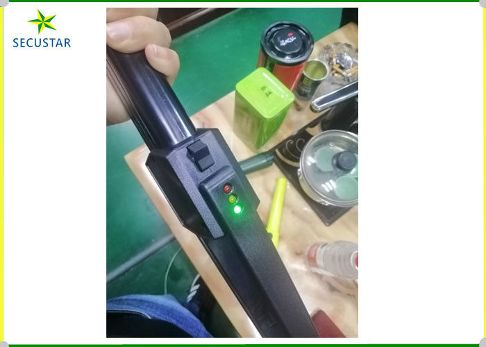 자동 구경측정 안전 경찰서에 있는 소형 금속 탐지기 반대로 미끄러짐 손잡이 협력 업체